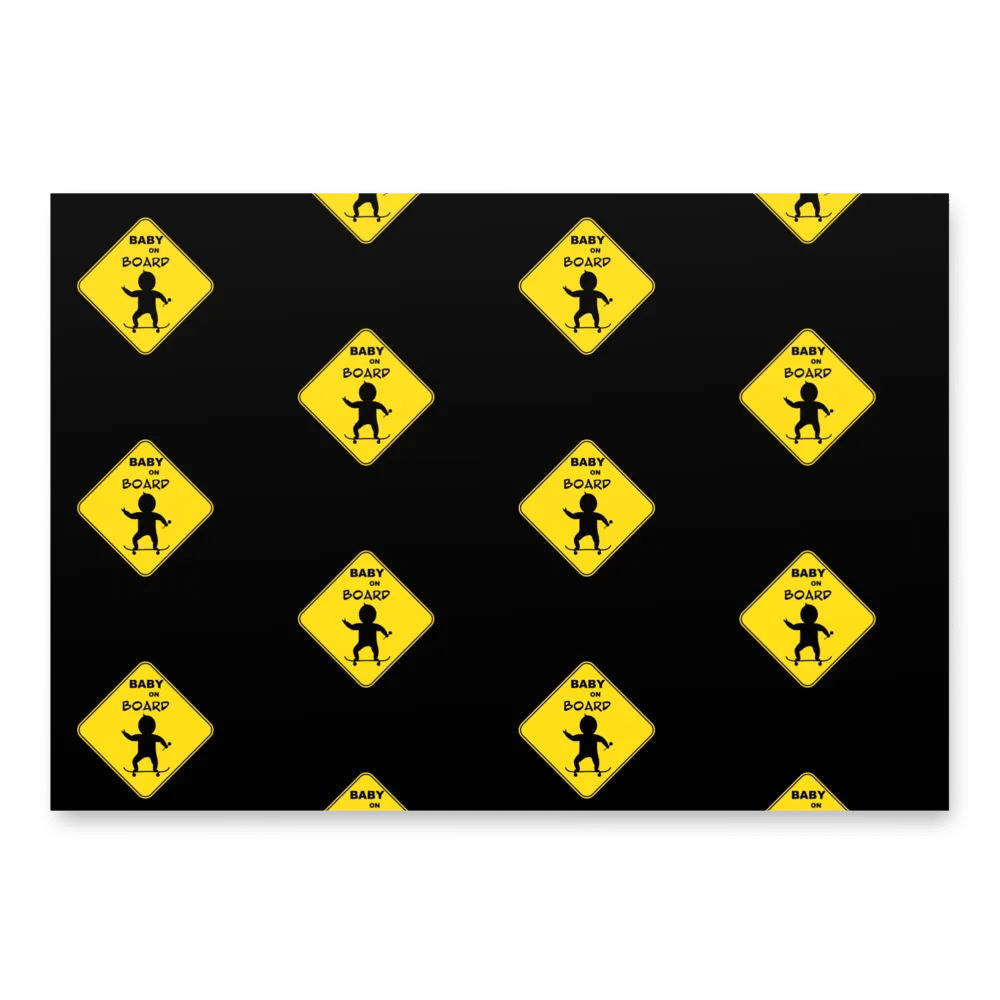 BBY on BOARD wrapping paper product image (1)