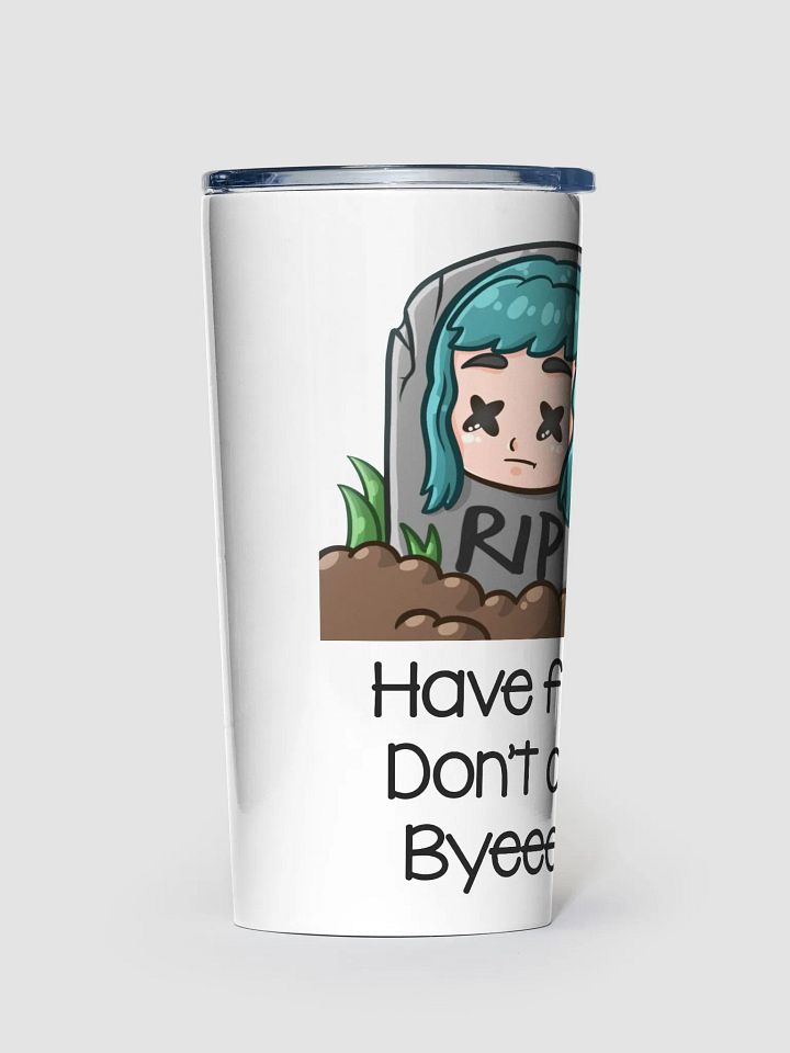 Cartoonish RIP Stainless Steel Tumbler product image (1)