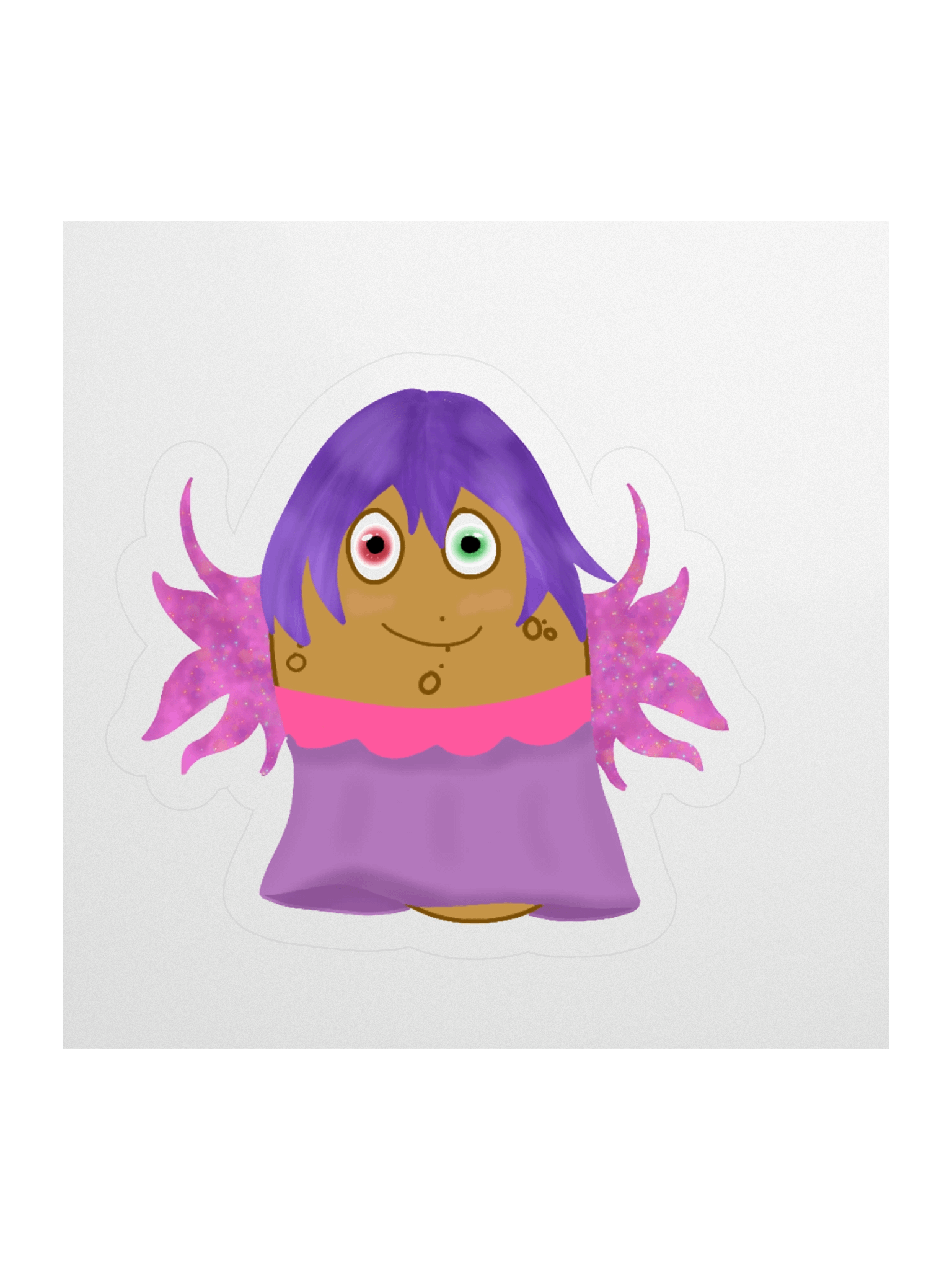 Fae Regalia Tater Sticker product image (2)