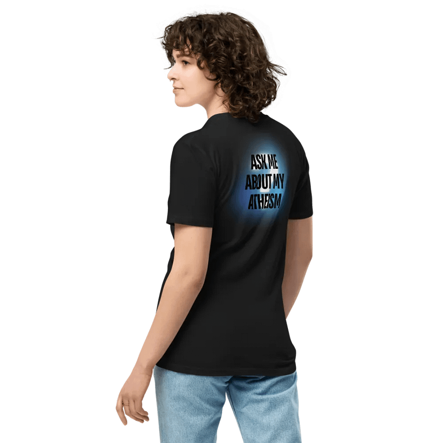 Ask Me About My Atheism Tee Shirt product image (12)
