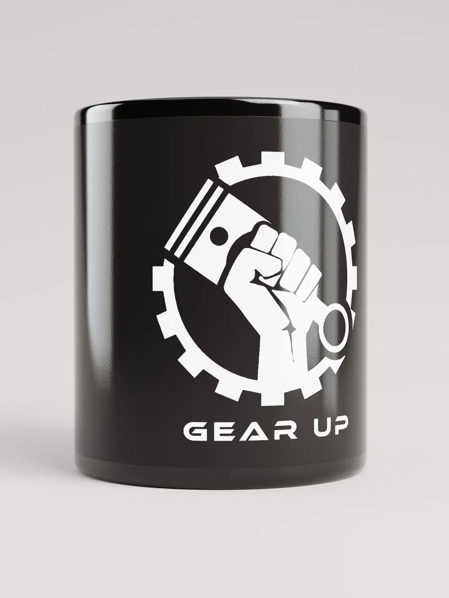 Gear UP - Black Glossy Mug product image (5)