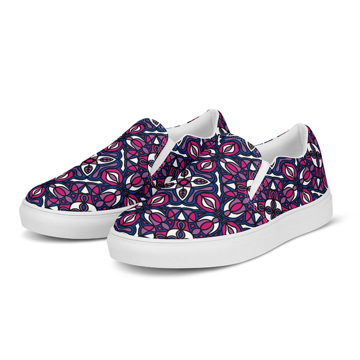 Mens Slip On Canvas - Bi Abstract product image (2)