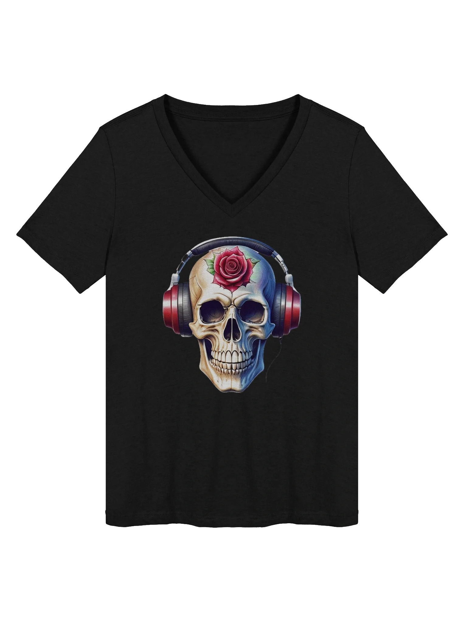 RR Women's V Tee Dbl Side (dark colors) product image (2)