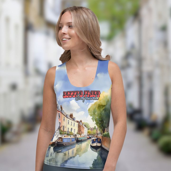 Little Italy - England - All Over Print - Watercolor - Tank Top product image (1)