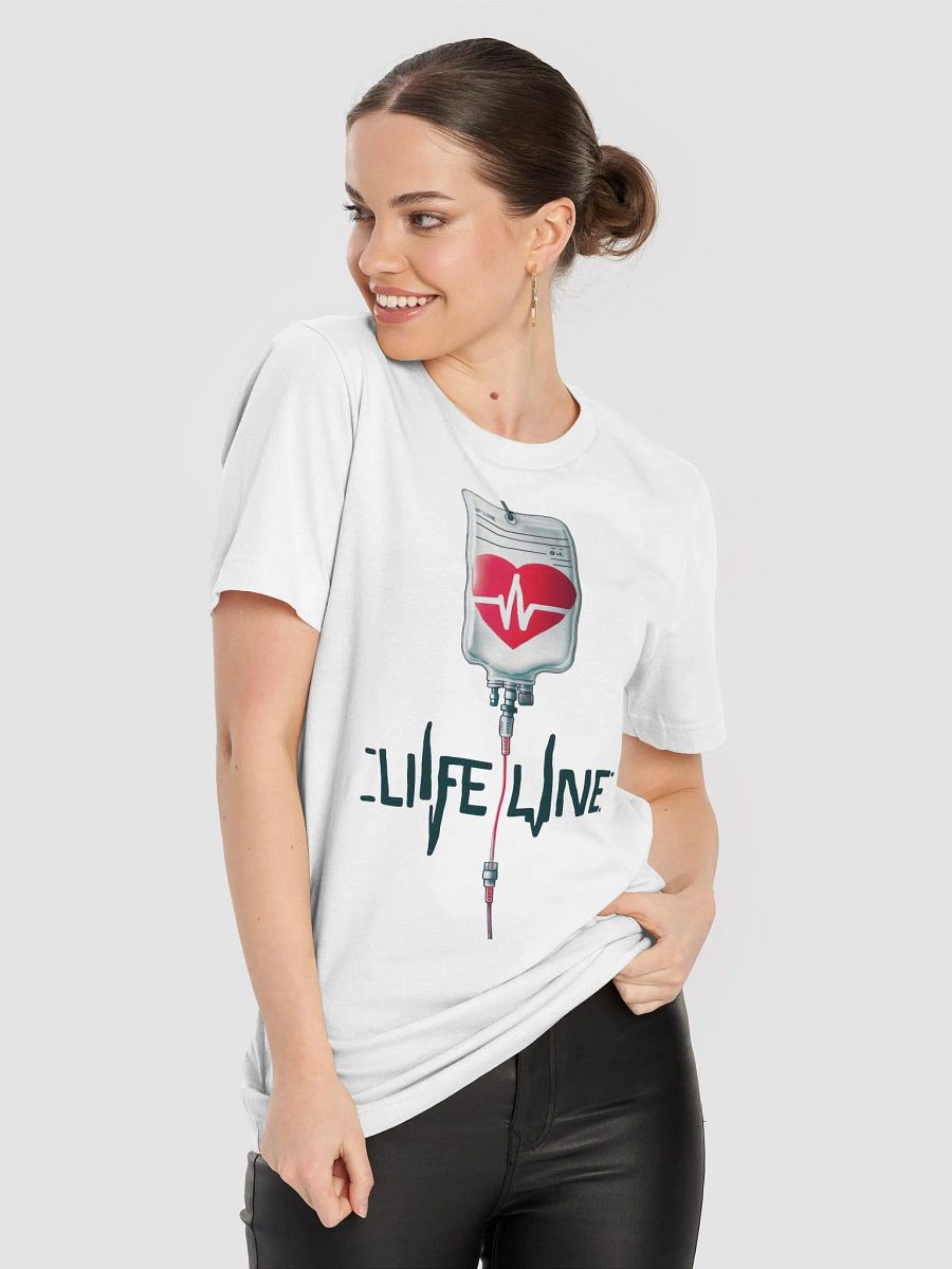 Lifeline Heartbeat IV Bag T-Shirt product image (64)