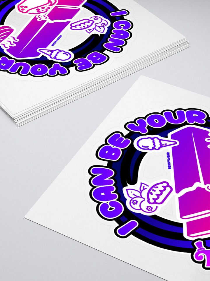 Three Course Meal - Die Cut Sticker product image (2)
