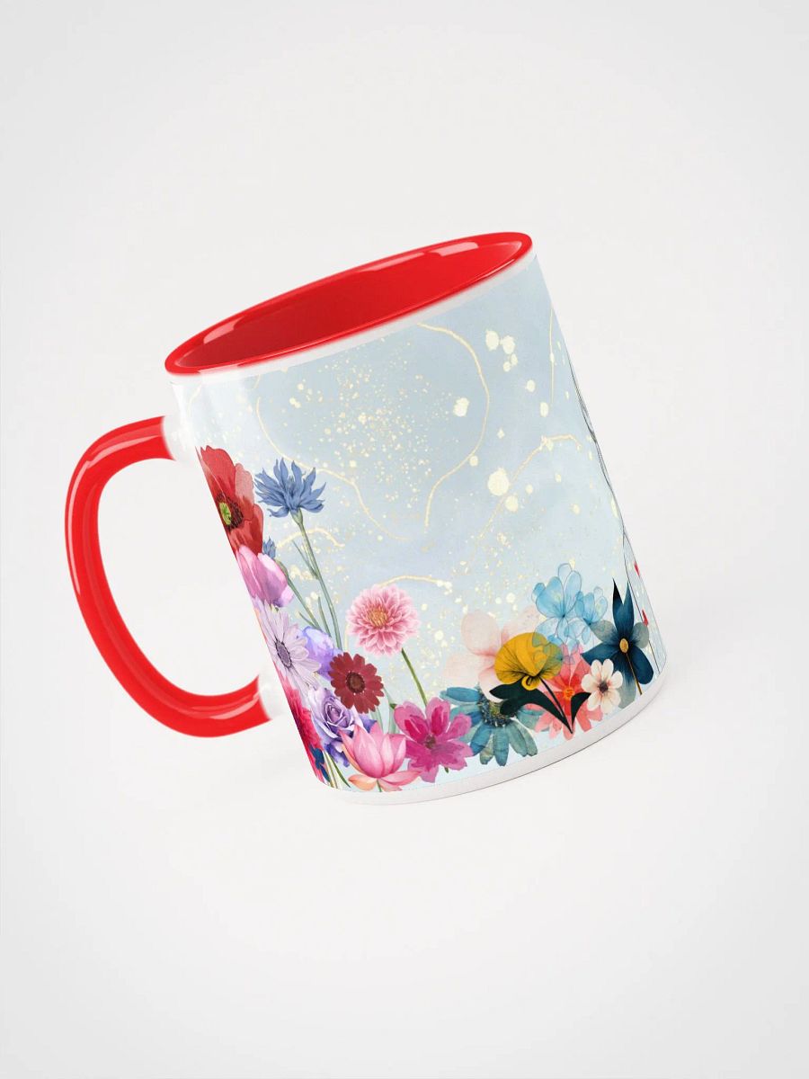 Girl with flowers mug product image (6)