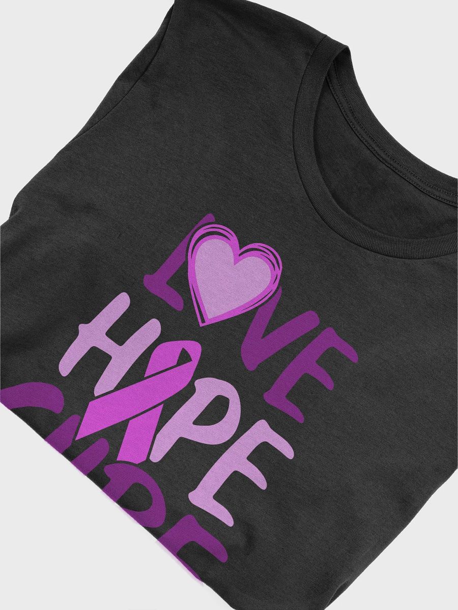 LOVE HOPE CURE POSTAL WORKER BREAST CANCER TSHIRT product image (15)