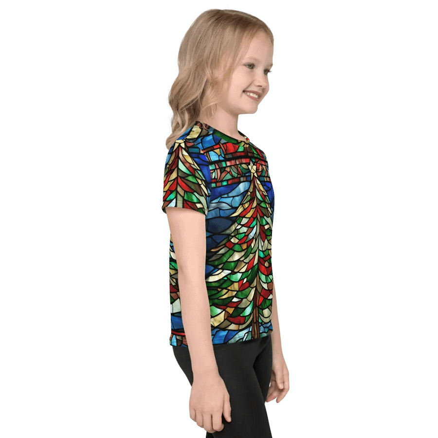 Christmas Tree Kids Tee product image (5)