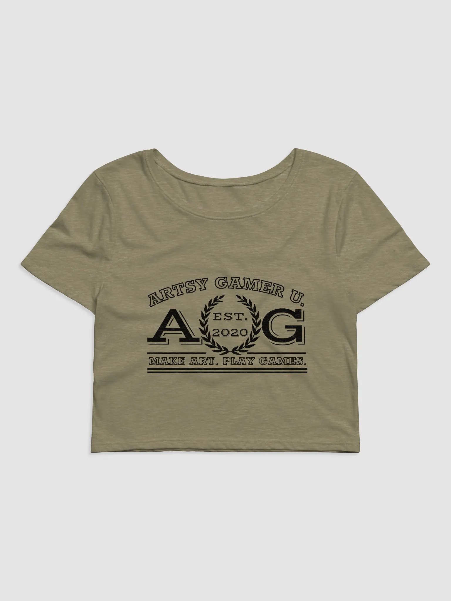 Artsy Gamer Uni crop top product image (2)