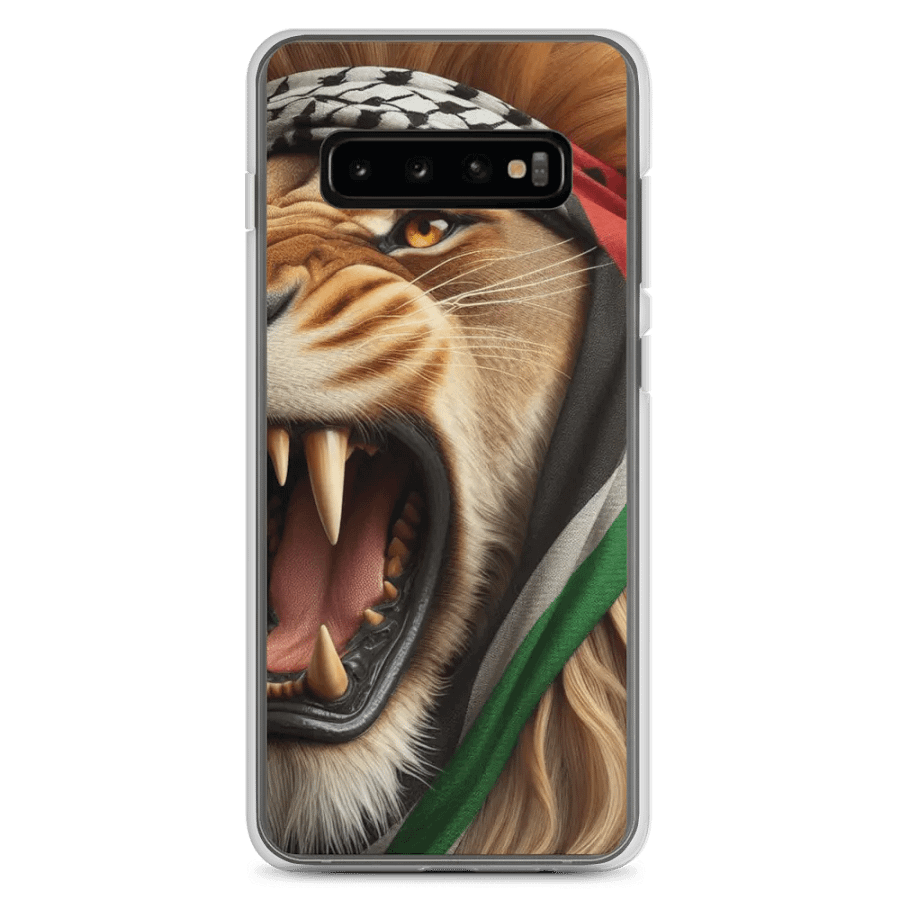 Roaring Lion Headscarf Samsung® Case | AI Design Free Palestina product image (8)