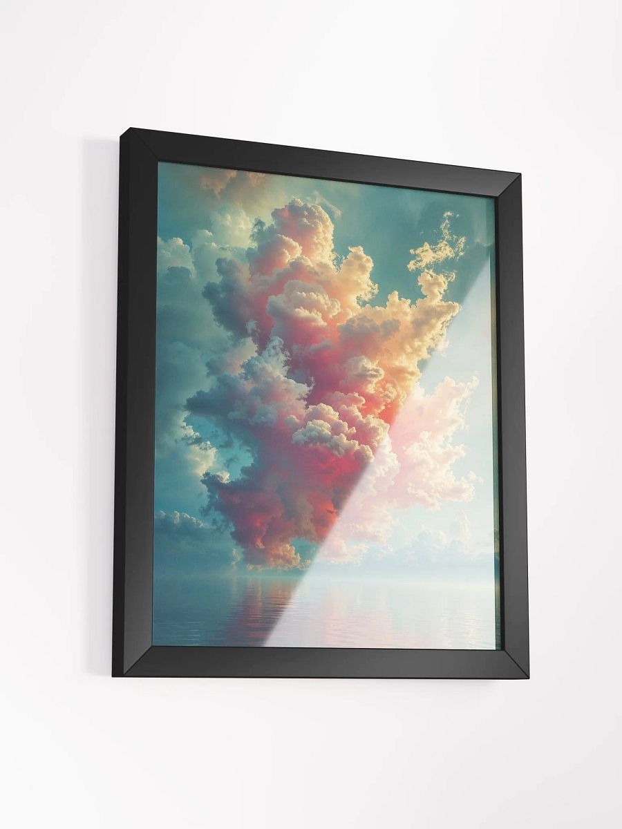 Vibrant Cloud Reflections Framed Print product image (17)
