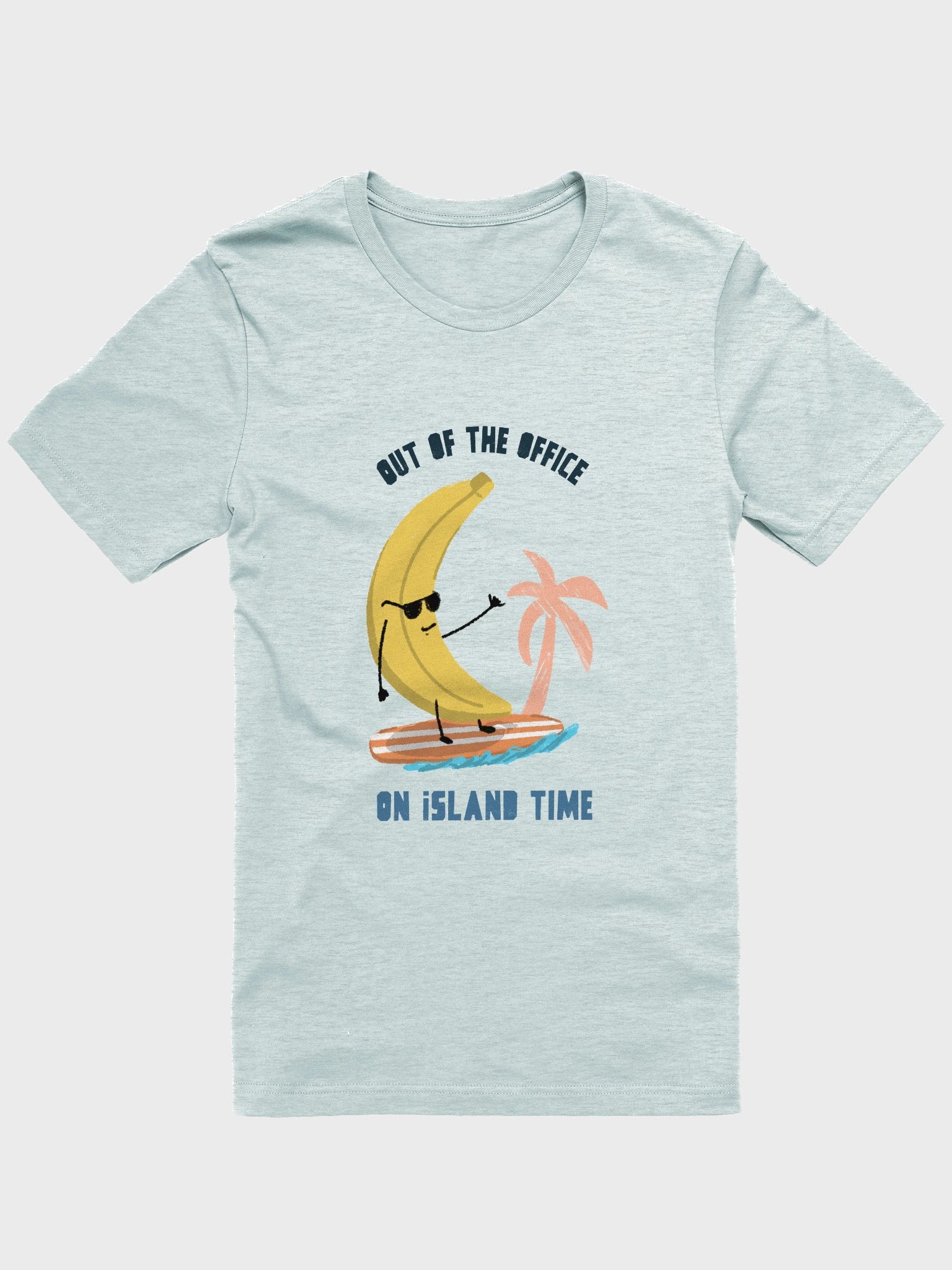 Island Time Banana Surfing T-Shirt product image (5)