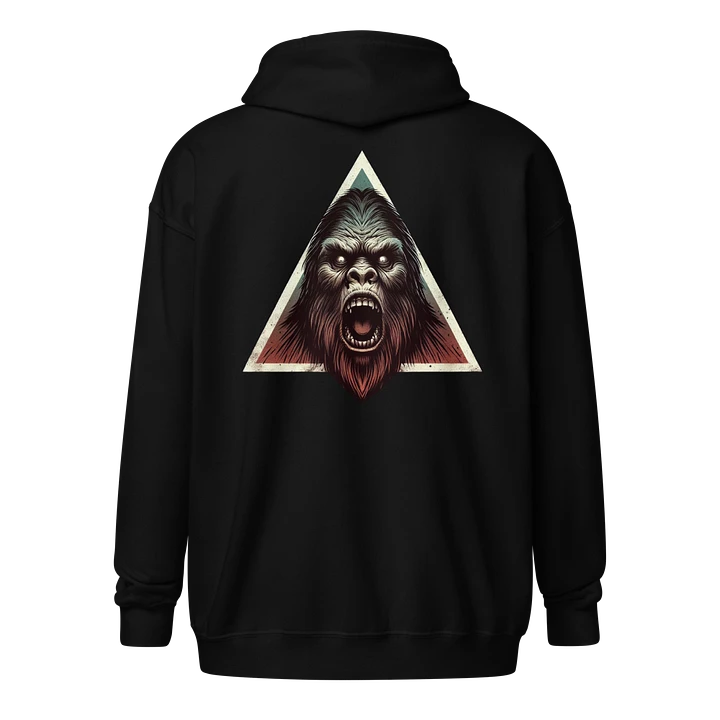 IRATE FACE BIGFOOT ZIP HOODIE product image (1)