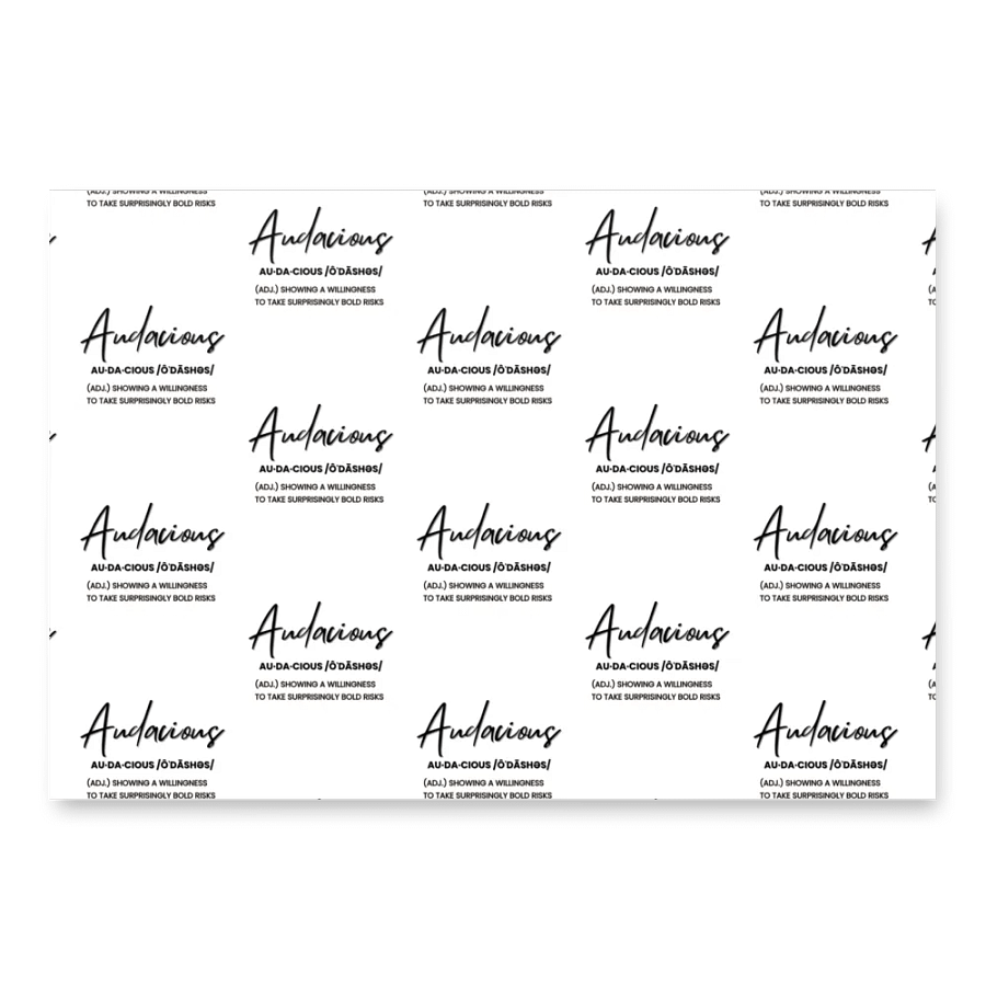 The Audacious Life - Break Free wrapping paper product image (1)
