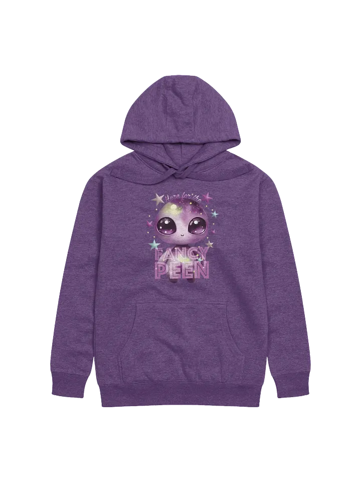 Fancy Alien Hoodie (Soft Mauve Dude) product image (1)