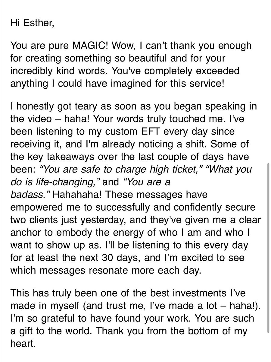 Custom EFT Tapping (Emotional Freedom Technique) product image (3)