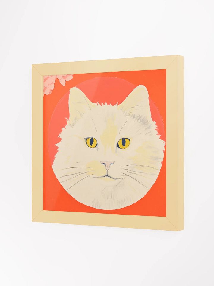 Floral Feline Serenity Poster product image (9)