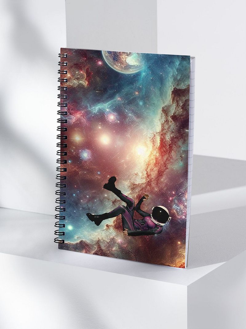 Cosmic Explorer Spiral Notebook