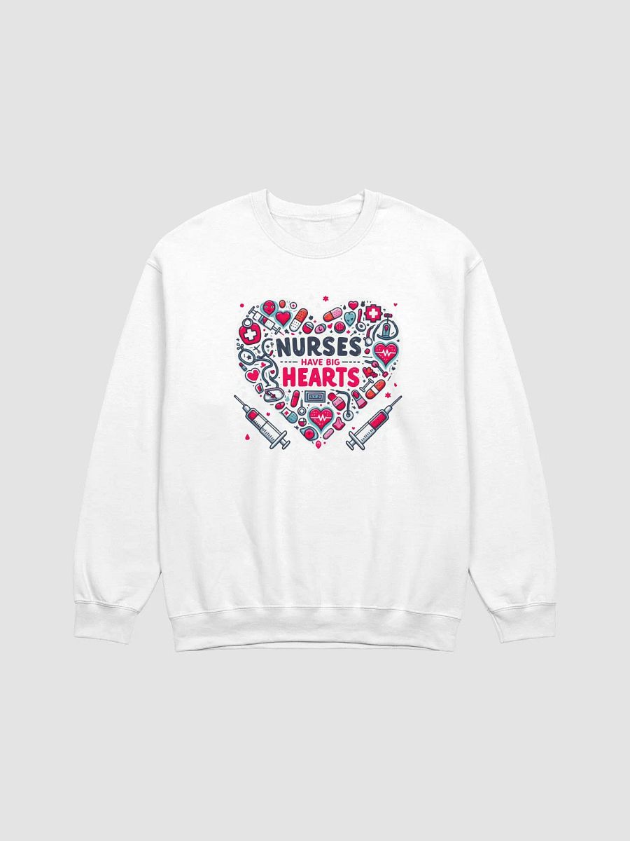 Heartfelt Nurses Have Big Hearts Sweatshirt product image (7)