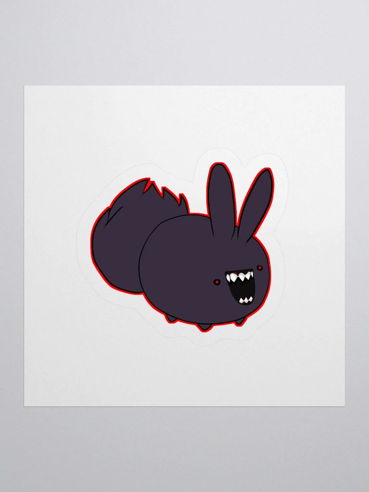 Gremlin bunny sticker product image (1)