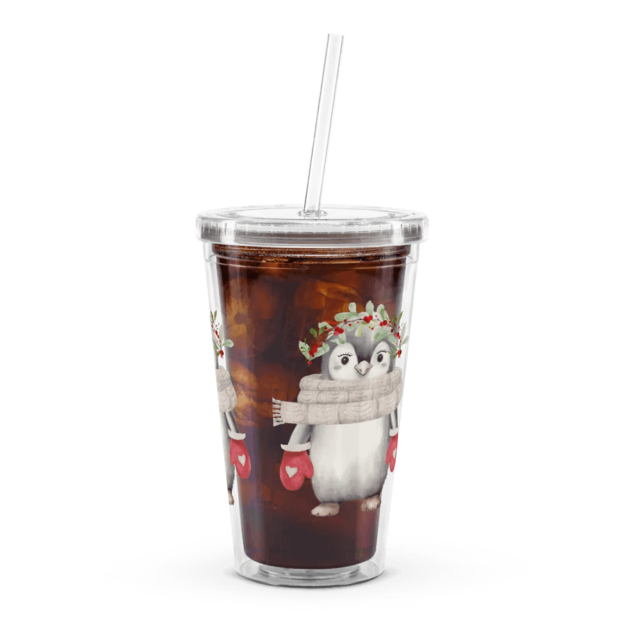 Festive Penguin Party Double Wall Tumbler product image (9)