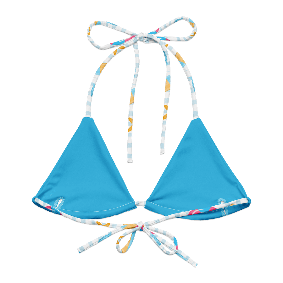 Sandy Prints String Bikini Top product image (2)