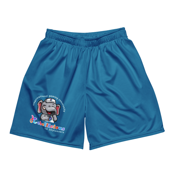 Unisex Shorts with Laughing Rebelphant product image (2)