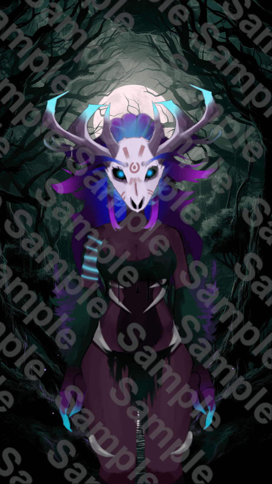 Horrormancer Mobile Wallpapers Set 1 product image (4)