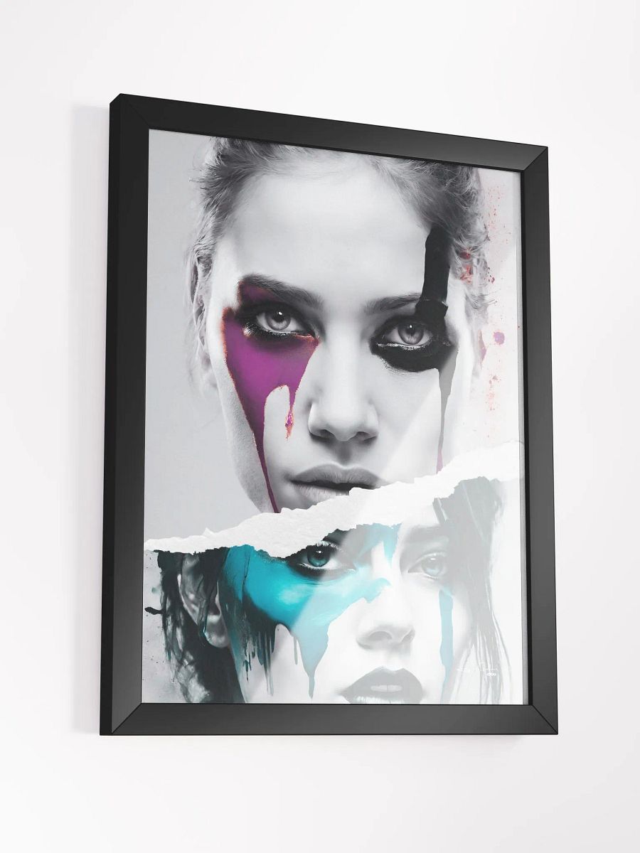 Living in Colors | Purple and beyond | Framed Collage Painting product image (4)