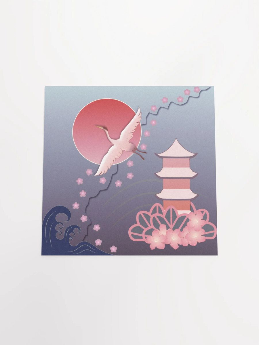Pink Cranes Poster product image (20)