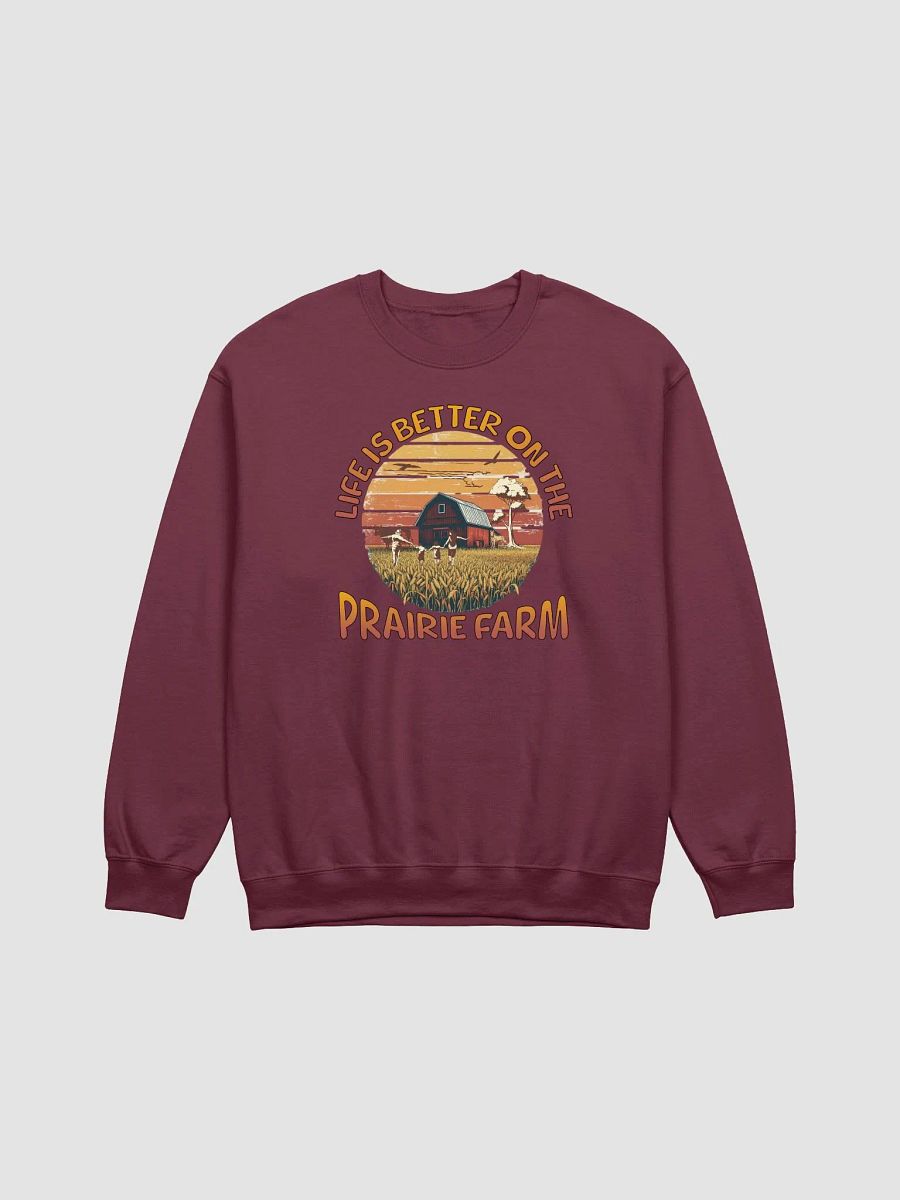 Life Is Better On The Prairie Farm Family Crewneck Sweatshirt product image (9)
