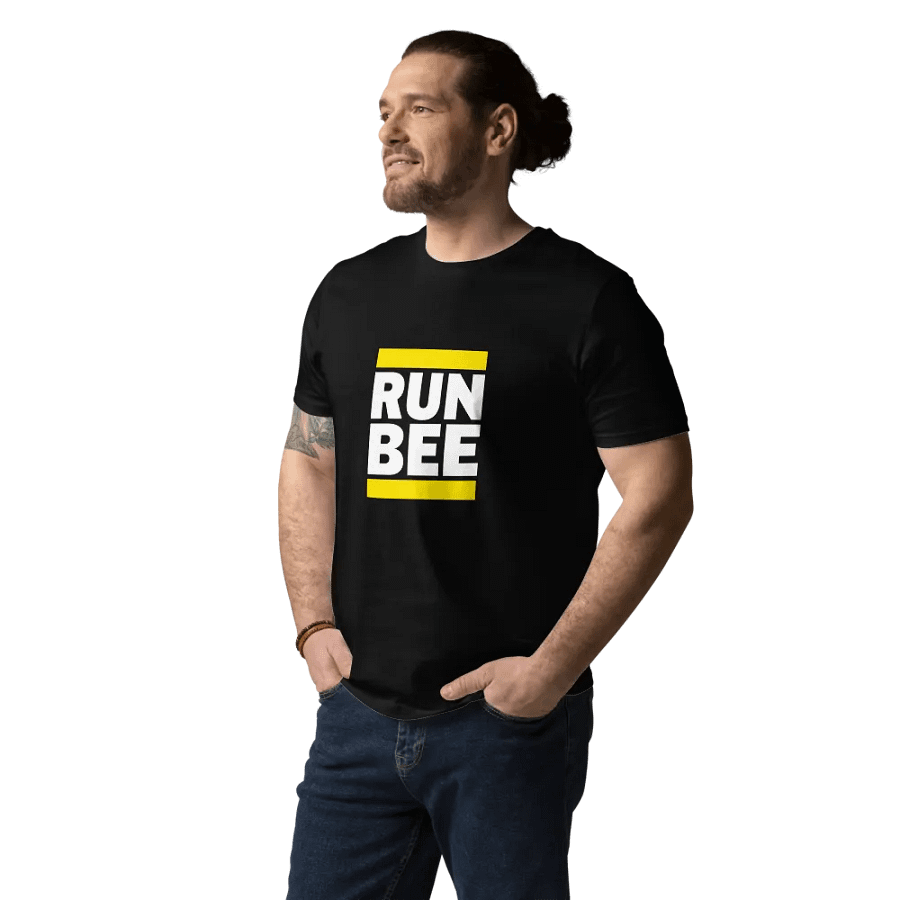 RUN BEE Organic Tee - 100% cotton product image (12)