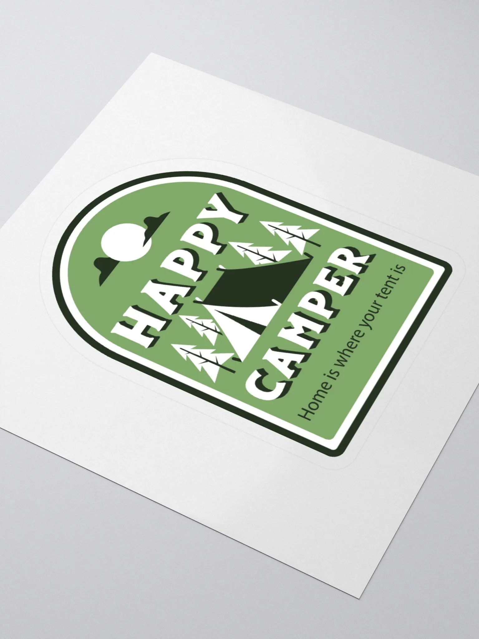 Happy Camper - Sticker product image (3)