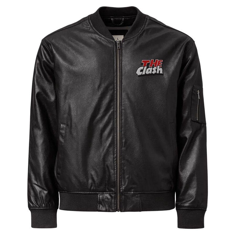 The Clash Faux Leather Jacket product image (1)