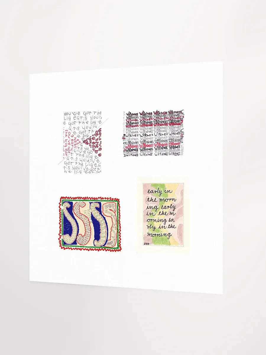 Build Your Own Four Panel Card Art (mixed orientations) product image (3)
