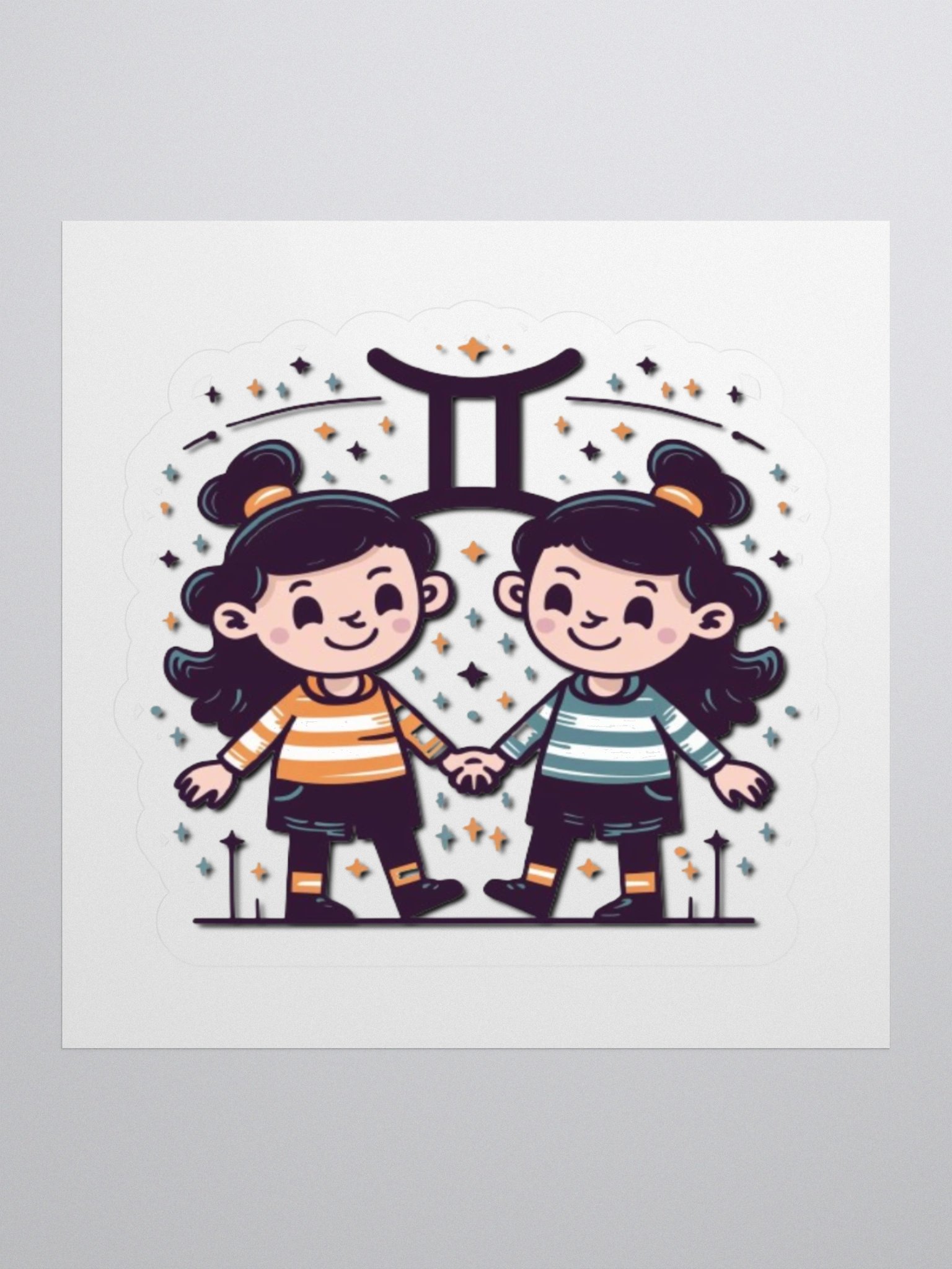 Gemini Twins Sticker product image (3)