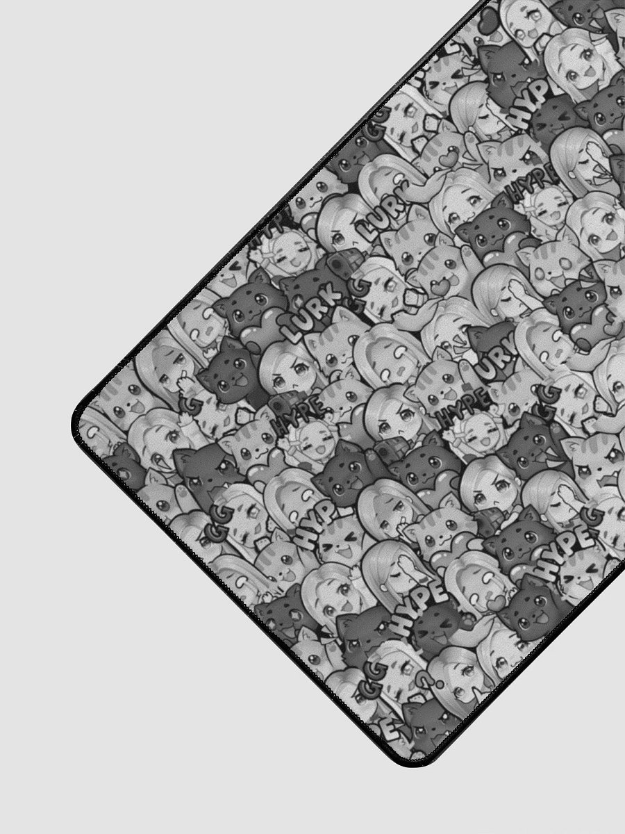 Emote Desk Mat - Blak and White product image (3)