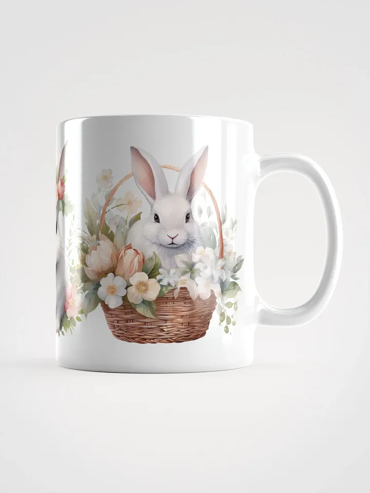 Floral Wonderland White Glossy Mug product image (1)
