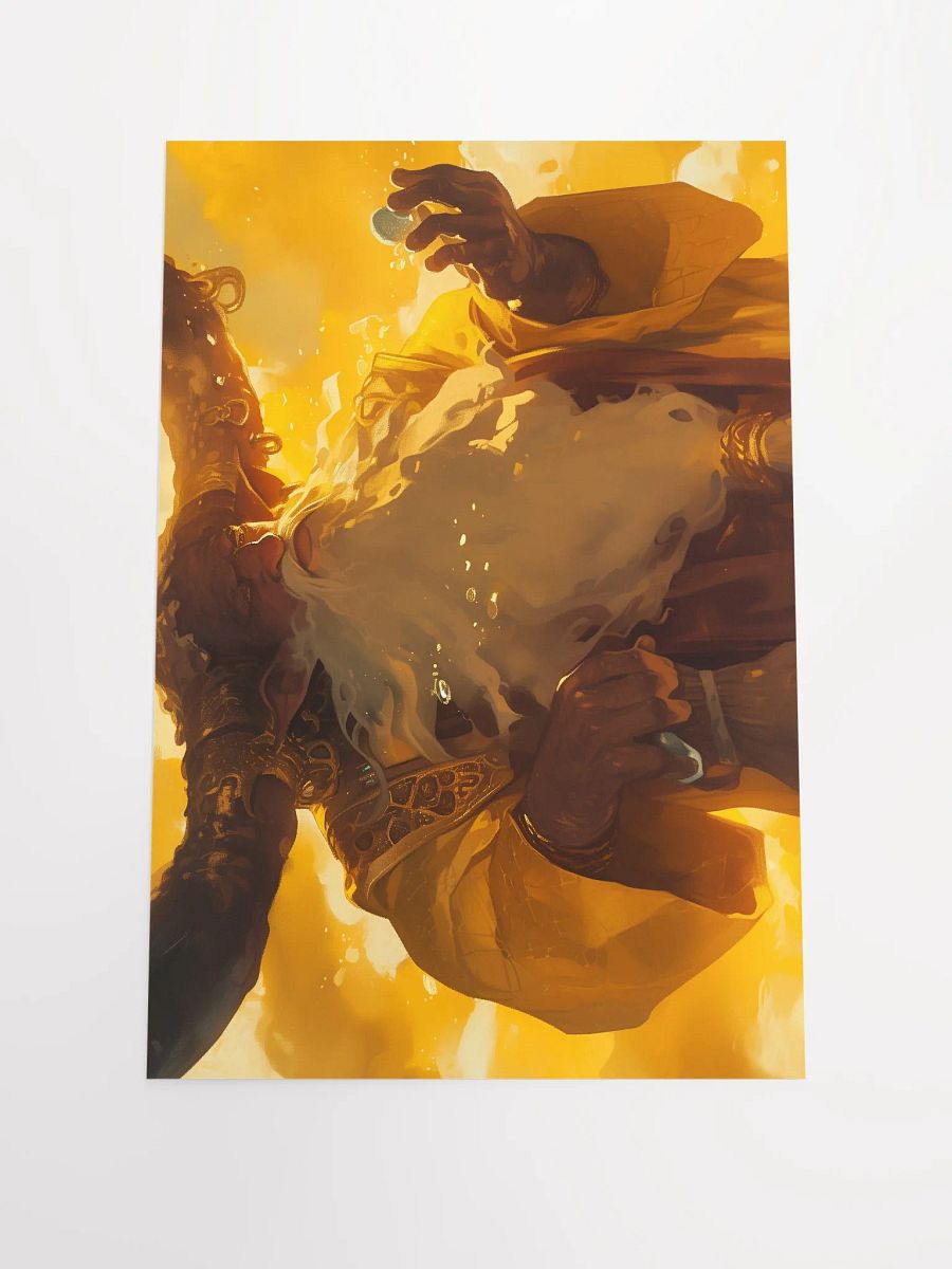 Light Wizard Vibrant Matte Poster Print product image (1)