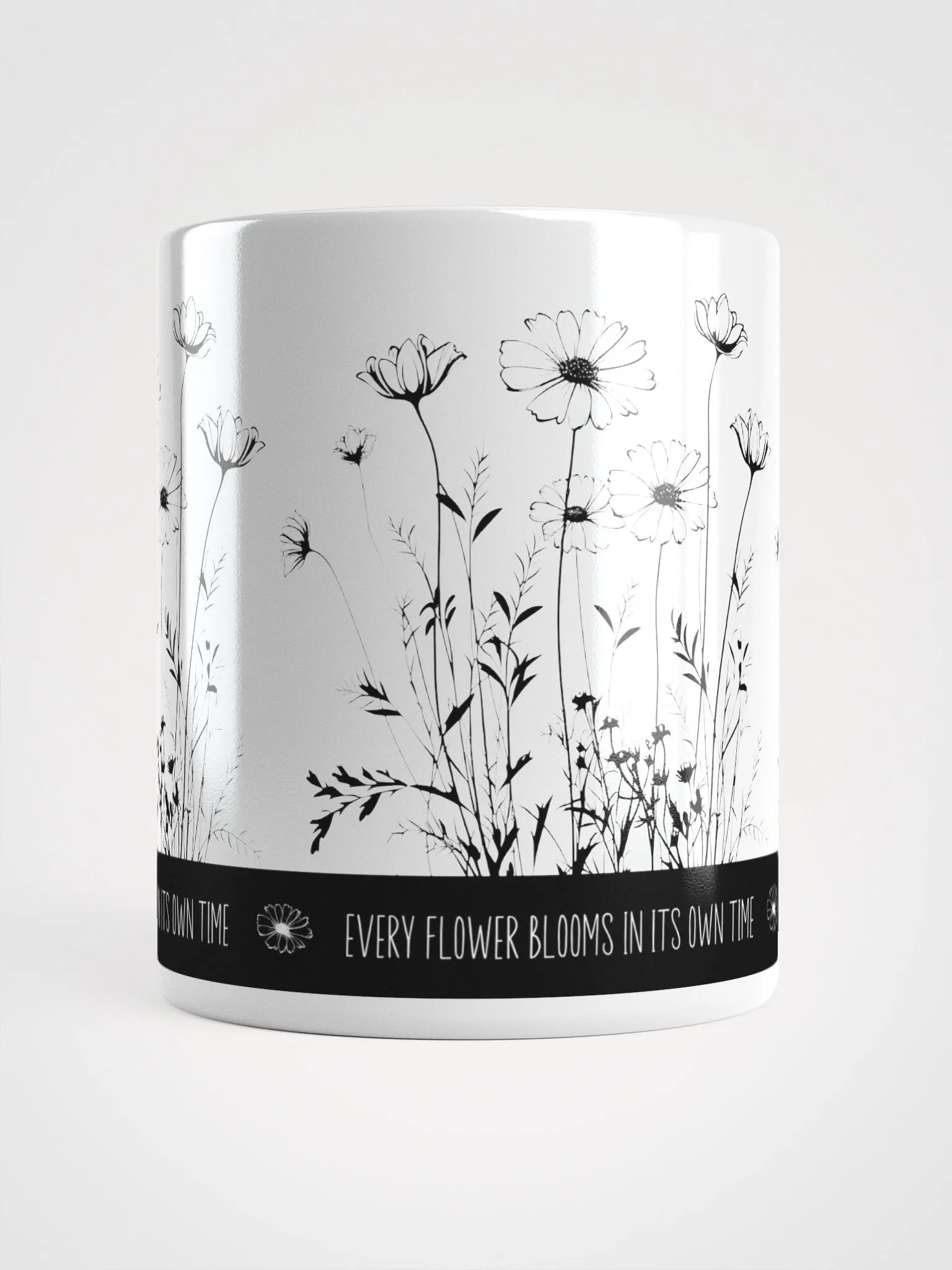 Every Flower Blooms In Its Own Time Ceramic Mug product image (7)