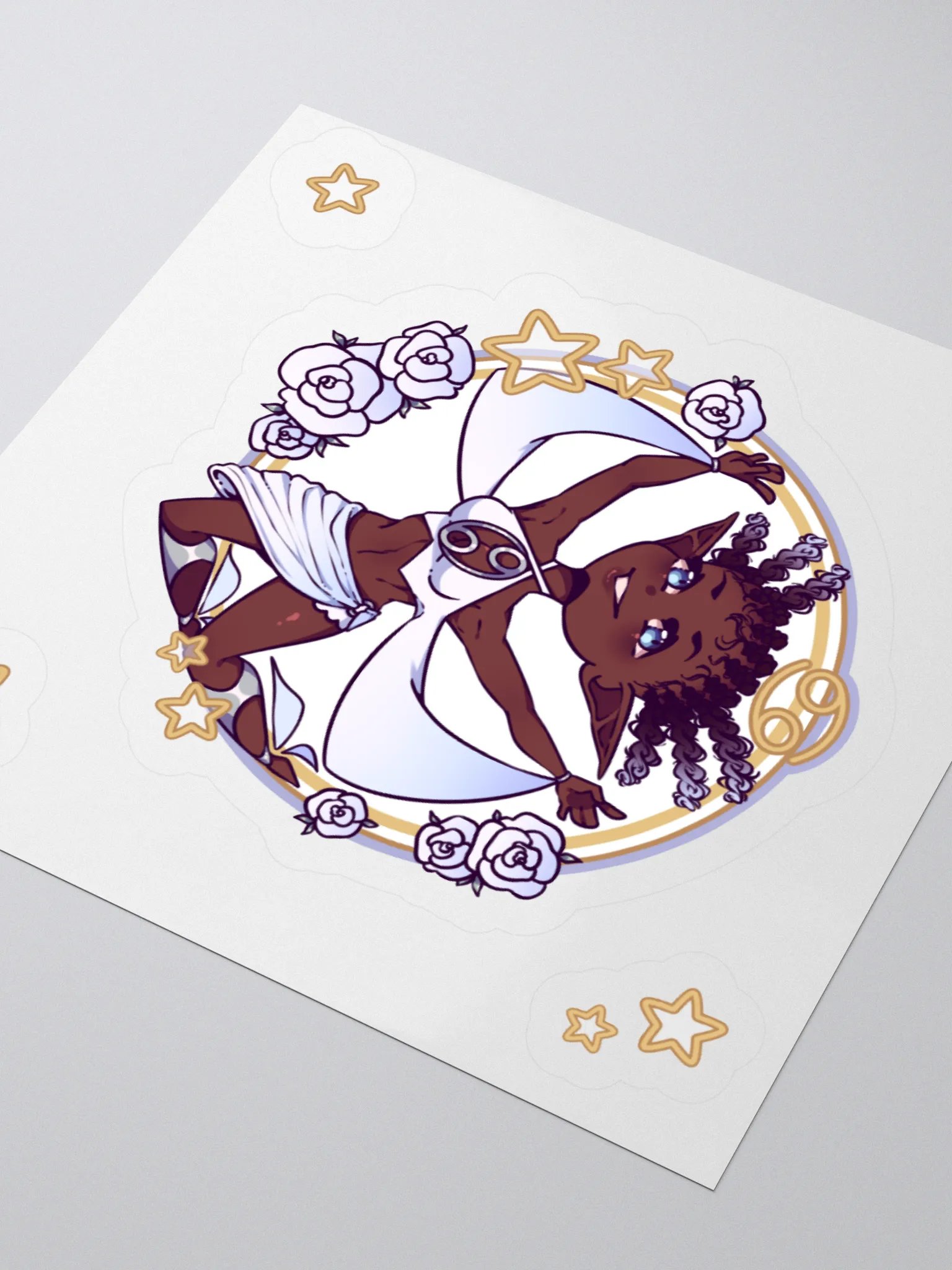 CANCER ☆ Zodiac Chibi Sticker product image (3)