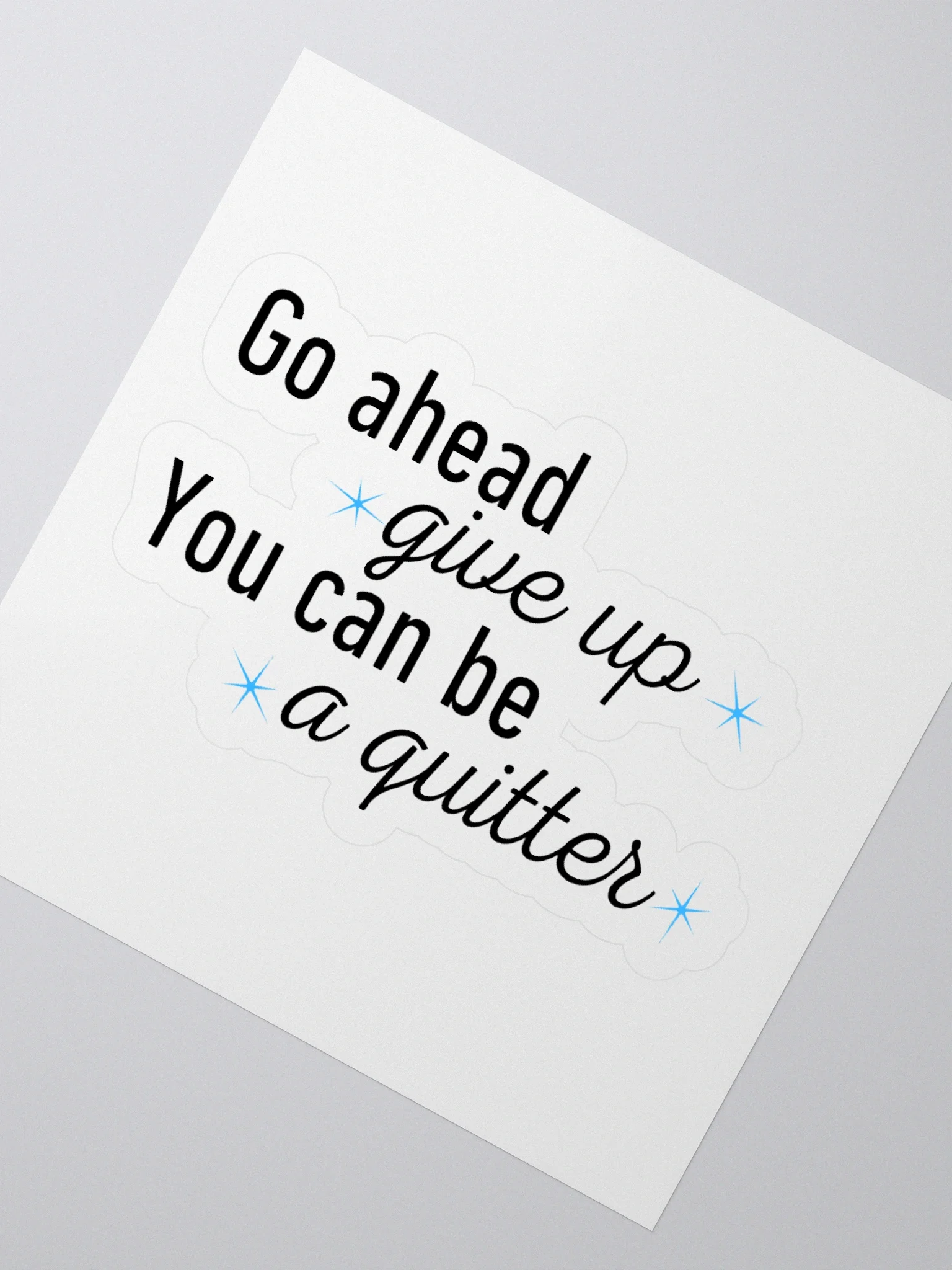Quitter Sticker product image (5)