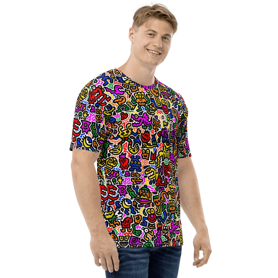Colour Doodle T Shirt product image (7)