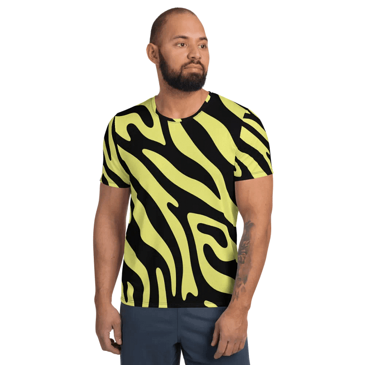 Wavey All-Over Athletic Tee product image (1)