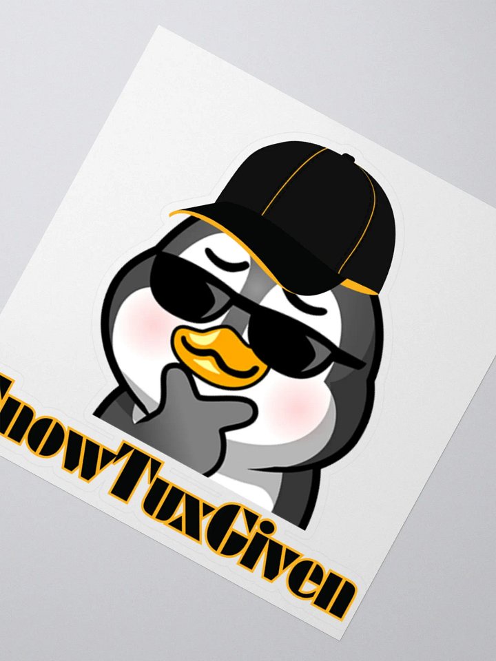 SnowTuxGiven Kiss Cut Stickers product image (2)