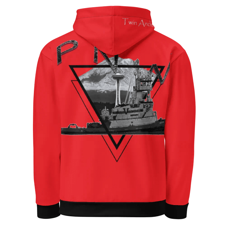 Red PNW 1 Hudson VB Hoodie product image (1)