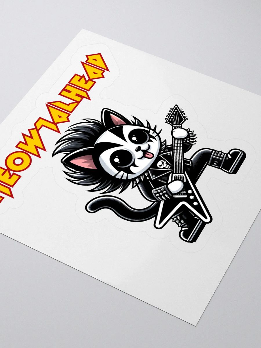 MEOWtalhead Sticker product image (3)