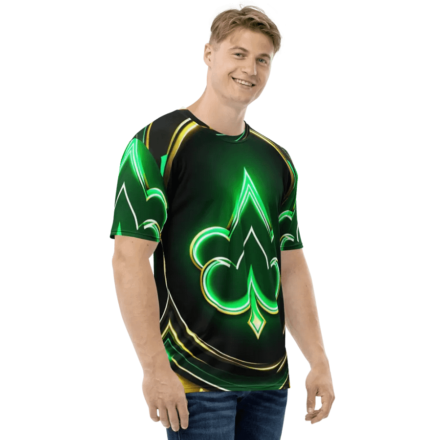 Neon Spade Fusion T-Shirt product image (4)