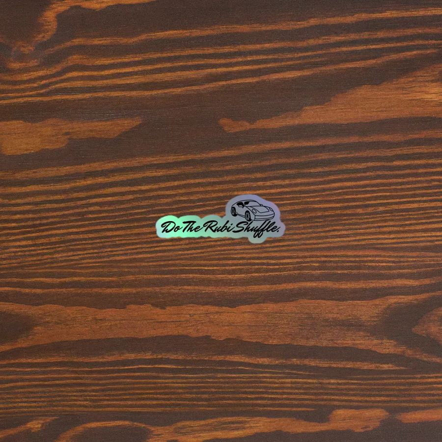 Rubi Shuffle Holographic Sticker product image (5)